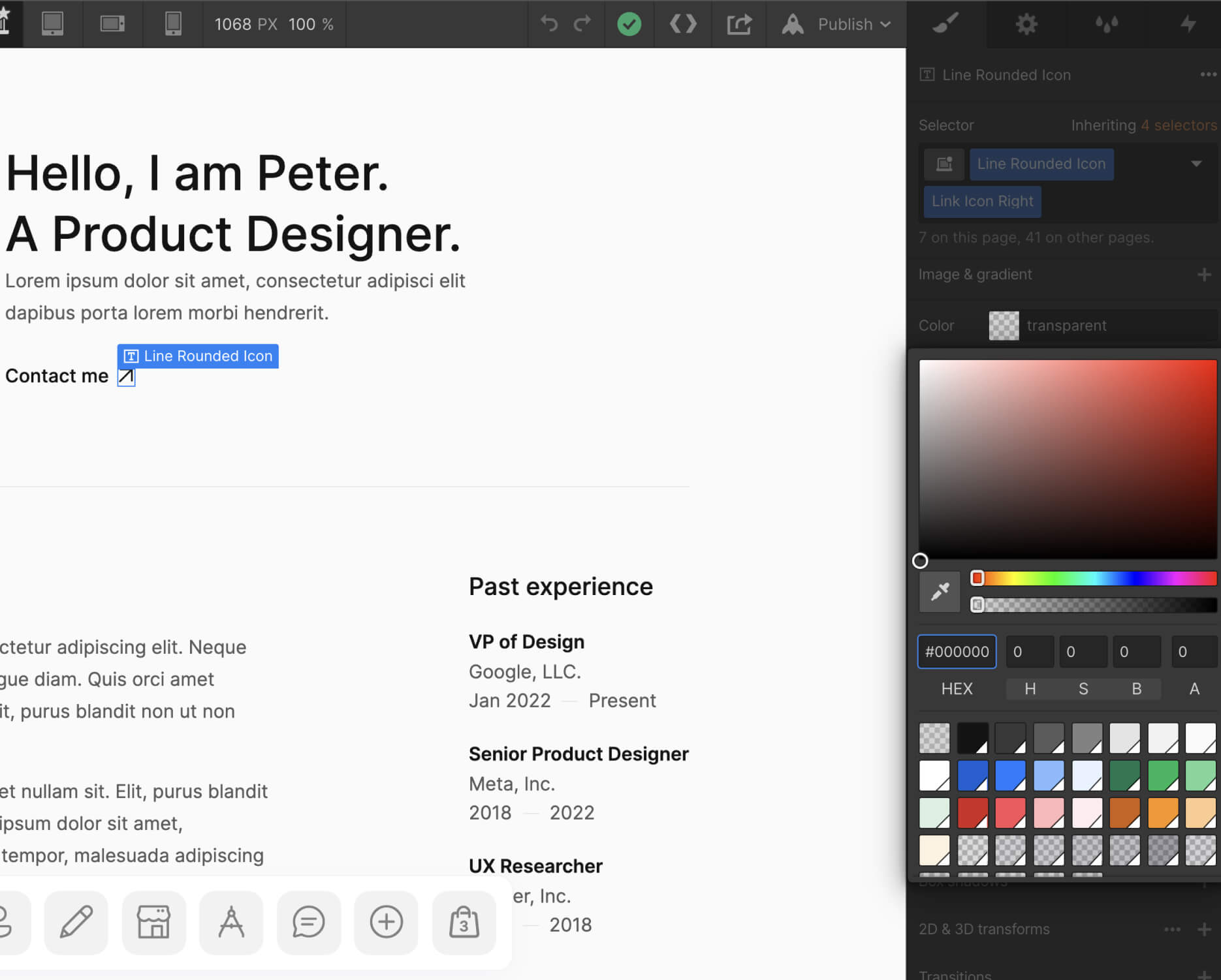 Colors - Simplematic X Webflow Template